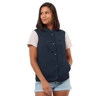 Abbildung von Jack Wolfskin Light CURL VEST Weste, Damen, Größe: XS, Night blue