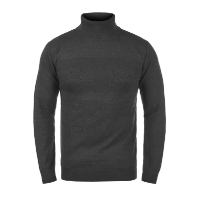 Abbildung von Indicode Jeans Idernetto Strickpullover, Herren, Größe: 3XL, Charcoal mix