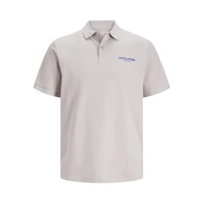 Abbildung von Jack &amp; Jones Klassisches Poloshirt, Herren, Größe: Medium, Violet ice