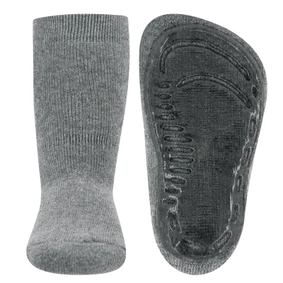 Abbildung von Ewers Softstep Plain Socken für Kinder, Größe: 18 19, Grau