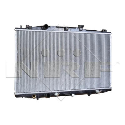 Abbildung von NRF 53970 Kühler, Motorkühlung Aluminium 718 400 16 mit Anbauteilen Kühlrippen gelötet HONDA: Accord 7 Tourer, Limousine