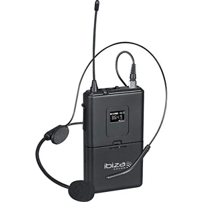 Abbildung von IBIZA HS20 UHFB UHF Bodypack mit Headset 864.9MHz