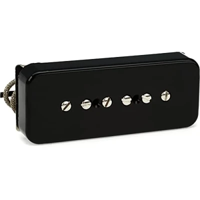 Abbildung von Seymour Duncan SP90 1N Vintage P90 Serie E Gitarren Tonabnehmer Schwarz