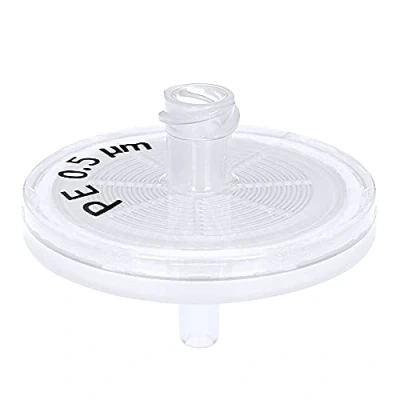 Abbildung von GVS Filter Technology, Spritzenfilter, ABLUO, 33mm, PE Membran, 0.5µm, PP Gehäuse, 10/pk