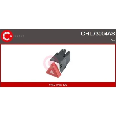 Abbildung von CASCO CHL73004AS Warnblinkschalter 4 polig 12V VOLKSWAGEN: Golf 5 Schrägheck, Plus / Crossgolf