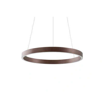 Abbildung von Lucande Smart LED Hängeleuchte Yonam, kaffee, 2 flg., Tuya
