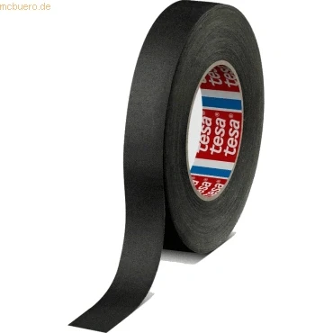 Abbildung von 8 x Tesa Gewebeband tesaband 4541 19mmx50m schwarz