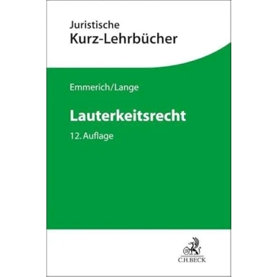 Abbildung von Lauterkeitsrecht (Kurzlehrbücher für das Juristische Studium)