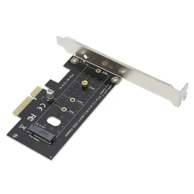 Abbildung von ciciglow PCIe Adapter,SSD Adapterkarte PCI E 3.0 X4 auf M.2 NGFF Festplatte Universal Host Controller Erweiterung