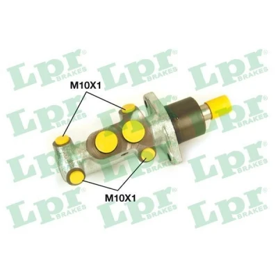 Abbildung von LPR 1195 Hauptbremszylinder 20,64 Grauguss 10 X 1 (4) OPEL: Agila A