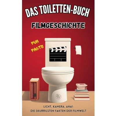Abbildung von Das Toiletten Buch: Filmgeschichte: Fun Facts Licht, Kamera, Aha!: Die skurrilsten Fakten der Filmwelt