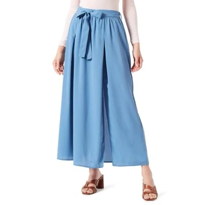 Abbildung von VILA HIGH Waist Maxirock, Damen, Größe: 38, Coronet blue