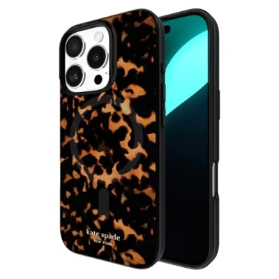 Abbildung von kate spade new york iPhone 16 Pro Hülle Kompatibel mit MagSafe Designer Handyhülle Schildkröte