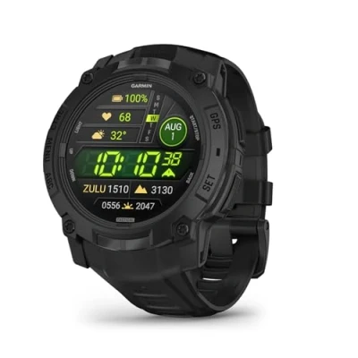 Abbildung von Garmin Instinct 3 AMOLED 50 mm Tactical Edition Schwarz