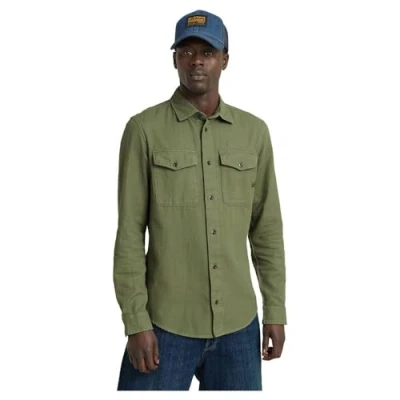 Abbildung von G Star Marine SLIM Shirt Hemd sage, Herren, Größe: XS, Sage