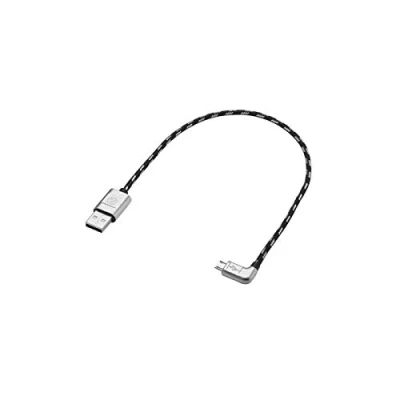 Abbildung von Volkswagen 000051446AQ Anschlusskabel USB A auf Micro Adapter Original VW Premium Kabel 30cm gewinkelt