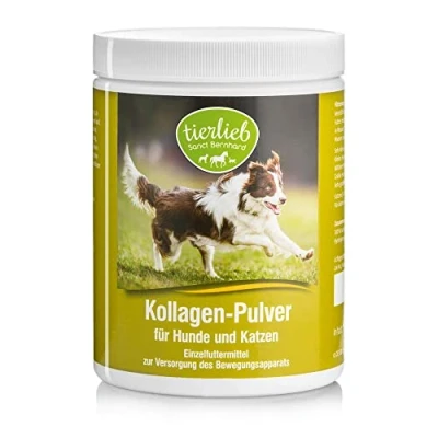 Abbildung von Sanct Bernhard tierlieb Kollagen Pulver für Hunde und Katzen 400 g