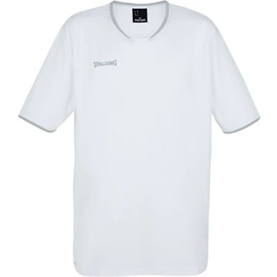 Abbildung von Spalding Herren Move Shooting Shirt S/S, weiß/Silber grau, 116