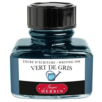 Abbildung von 4 x Herbin Füllertinte 30ml vert de gris