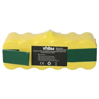 Abbildung von vhbw 1x Akku kompatibel mit iRobot Roomba 785, 790, 800, 780, 870, 871, 872, 782, 866, 876, 782E Saugroboter (2500 mAh, 14,4 V, NiMH)