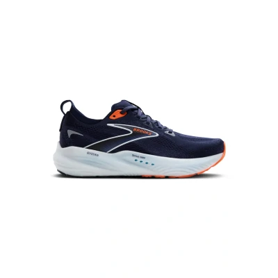 Abbildung von Brooks Glycerin 22 Laufschuh Straße, Herren, Größe: 42.5, Peacoat blue ribbon orange Schuhe