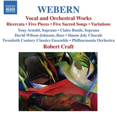 Abbildung von WEBERN (1883 1945)Vocal and Orchestral Works CD