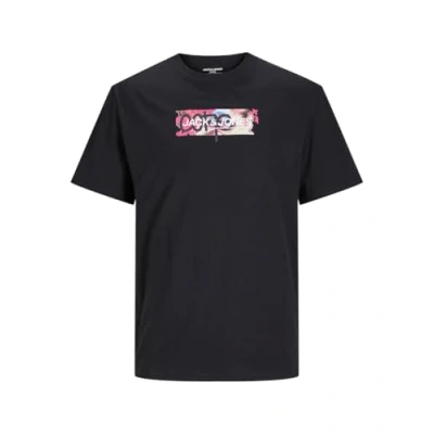 Abbildung von JACK&amp;JONES JUNIOR Jungen JCOSUMMER Print Tee SS Crew Neck JNR T Shirt, Black, 128 cm