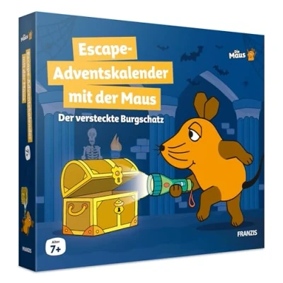 Abbildung von Escape Adventskalender mit Der Maus, versteckte Burgschatz (Ausgabe für den Buchhandel)