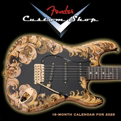 Abbildung von Fender Custom Shop Gitarrenkalender 2025
