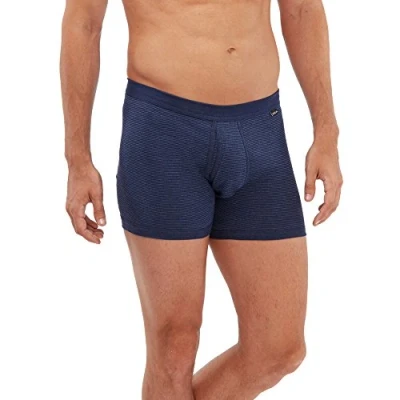 Abbildung von SCHÖLLER Herren Unterhose mit Eingriff 5er Pack l 145 320 Größe 5 (M) Farbe Navy Melange