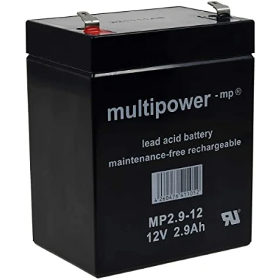 Abbildung von akku net Bleiakku (multipower) MP2,9 12, 12V, Lead Acid