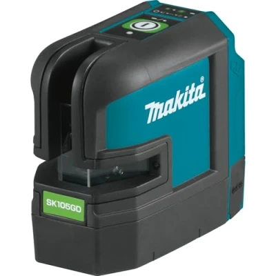 Abbildung von Makita Kreuzlinienlaser &quot;SK105GDZ&quot;, Max. Reichweite: 35m, ohne Akku und Ladegerät