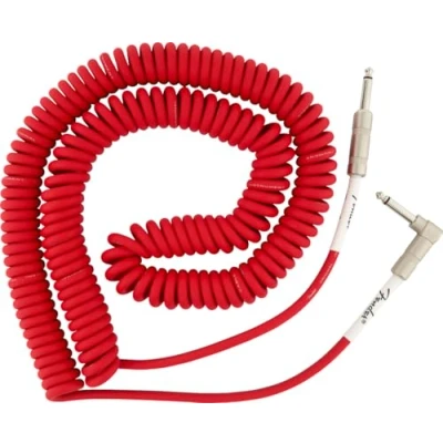 Abbildung von Fender Kabel Original Series, Coil 9m fiesta red