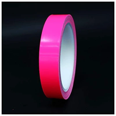 Abbildung von 10 Meter (0,89/Meter) Glanz Zierstreifen Auto Motorrad Boot Modellbau Silber Chrom Finest Folia Dekorstreifen Seitenstreifen (Neon Pink, 20mm Breite)