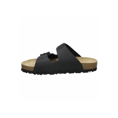 Abbildung von Josef Seibel Hermine Pantolette flach, Damen, Größe: 38, Schwarz Schuhe