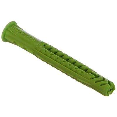 Abbildung von Fischer UX, Dübel, Mauerziegel, Beton, Gipsblock, Gypsum fibre board, Nylon, Grün, 6 mm