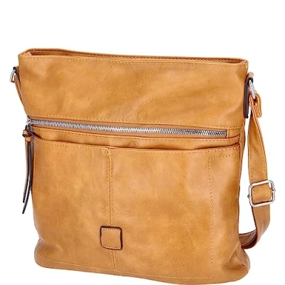 Abbildung von Antonio Umhängetasche Damen Handtasche gelb (1, 1 tlg., 1)