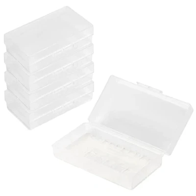 Abbildung von Ansmann 5X 18650 16340 Batteriegehäuse Batteriebox für bis zu 20x Akkus oder 10x Akkus,alle ähnlichen Größen Akkubox Schutzbox Aufbewahrungsbox Schutz Akkus, 5Stück, weiß