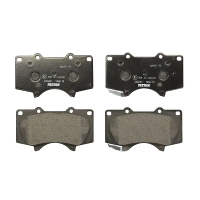 Abbildung von TEXTAR 2402401 Bremsbelagsatz mit akustischer Verschleißwarnung TOYOTA: Land Cruiser Prado 120, HILUX 3 Pick up, Pritsche/Fahrgestell (KUN1