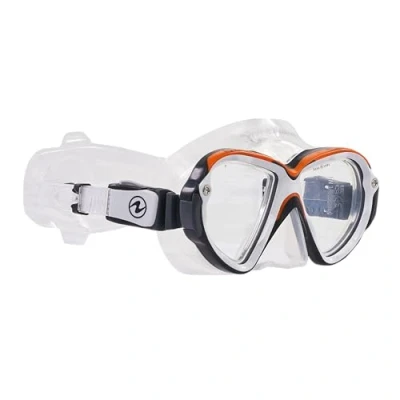 Abbildung von AQUALUNG REVEAL ULTRAFIT taucherbrille Erwachsene mit 180 Panoramablick, individueller Gesichtsanpassung, austauschbaren Gläsern, wasserdicht, Silikon Rand, perfekt zum Tauchen