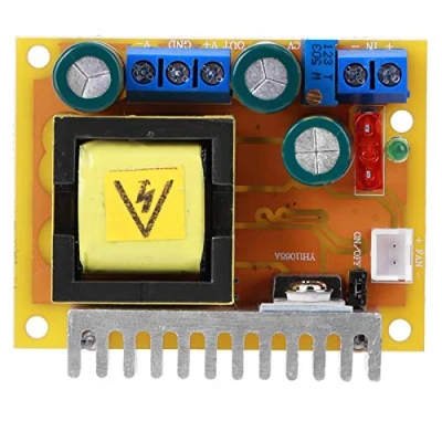 Abbildung von Hochspannungs DC Boost Wandler 8V 32V bis ± 45V 390V Ladegerät Einstellbares Spannungswandler ZVS Kondensator Ladungsnetzteil Elektromagnetische Kanonen