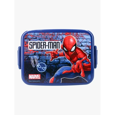 Abbildung von Marvel Spider Man Brotdose Let&#039;s Eat!, Marineblau