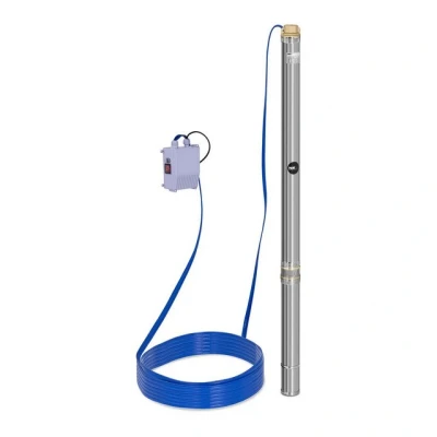Abbildung von MSW Tiefbrunnenpumpe 3.800 l/h Brunnenpumpe Tauchpumpe 750 W Edelstahl 85 m