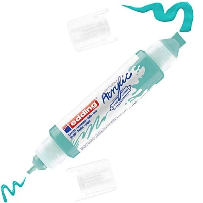 Abbildung von Edding 5000 Acrylic 3D double liner Opulent turquoise