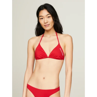 Abbildung von Tommy Hilfiger Swimwear Triangel Bikini Top TRIANGLE RP, mit Logoschriftzug