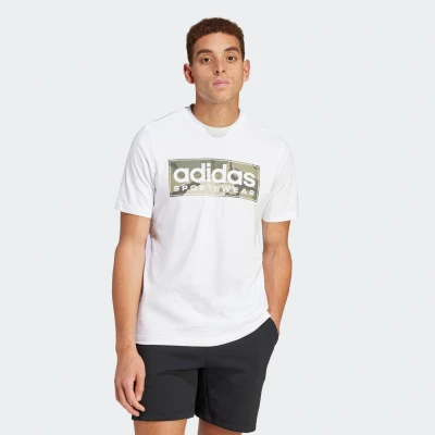 Abbildung von adidas Sportswear Tshirt print, Herren, Größe: XL, White