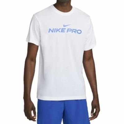 Abbildung von Nike Performance TEE PRO Sport Tshirt, Herren, Größe: Small, White