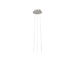 Abbildung von Eglo 86813 Pendellampe OPTICA nickel matt, E27 max.2X40W H:110cm Ø28cm dimmbar