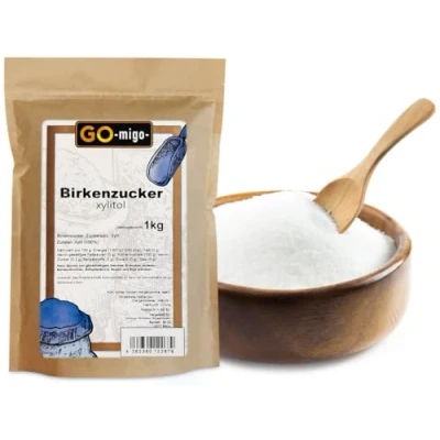 Abbildung von 1kg Xylit Birkenzucker in Premiumqualität aus China Zuckerersatz