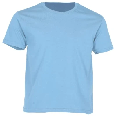 Abbildung von Fruit of the Loom Kids Iconic T Shirt Größe 104 164, Farbe:Pastellblau, Größe:140